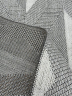 İskandinav Tarzı Baklava Desenli Gri Halı 4m² (160x230 cm)